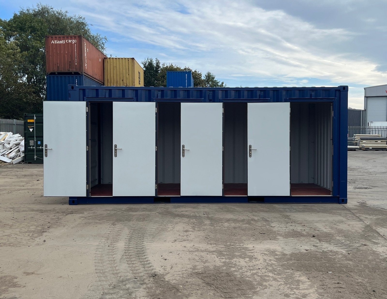 20ft Shipping Container Multi-Unit Storage Solution