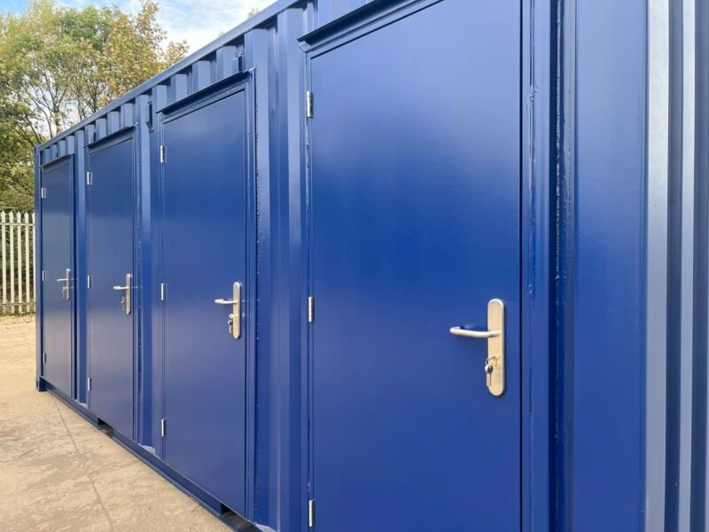 20ft Shipping Container Multi-Unit Storage Solution