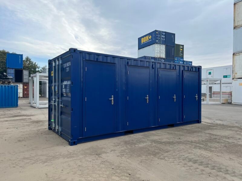 20ft Shipping Container Multi-Unit Storage Solution