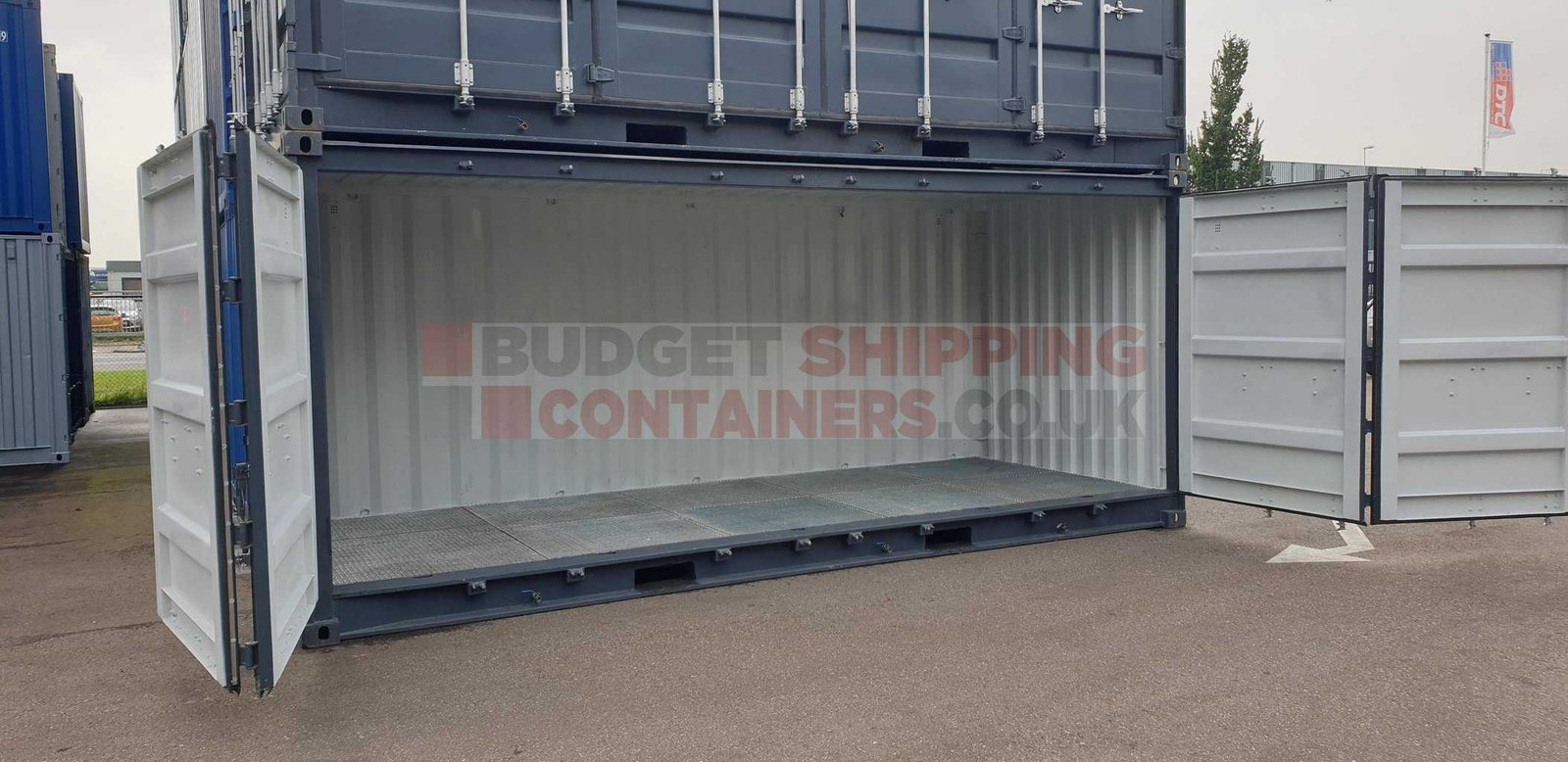 20ft Open Sided Chemical Storage Container