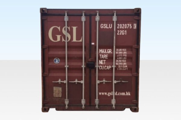 Used Cargo-Worthy Dry Van Shipping Container 20ft x 8ft