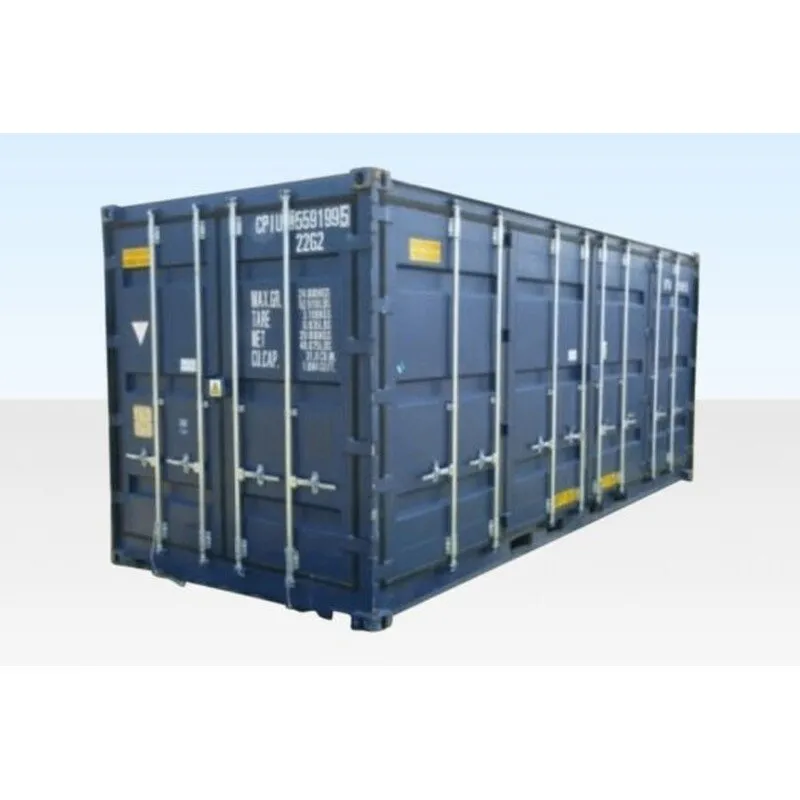 20 ft x 8 ft Open-Side Bunded Storage Container with Mesh Floor