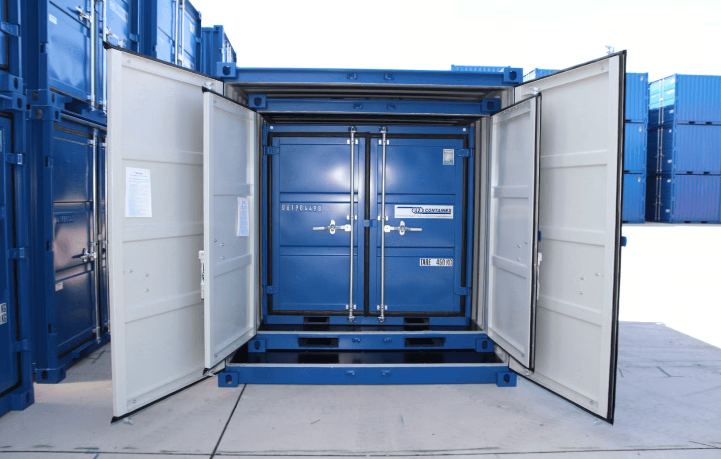Containex 10ft Galvanised Storage Container