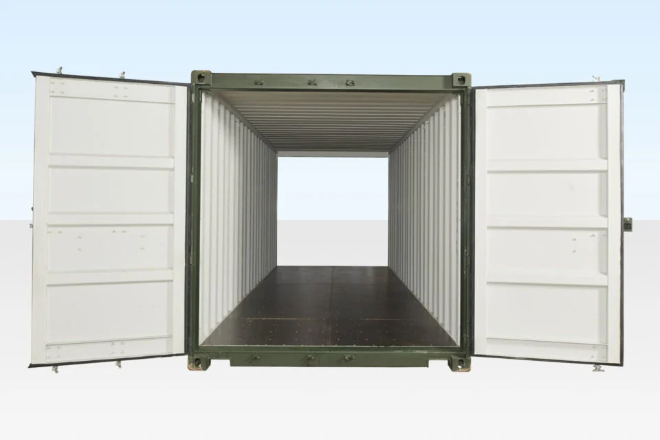 20ft x 8ft Tunnel Shipping Container Double End Door