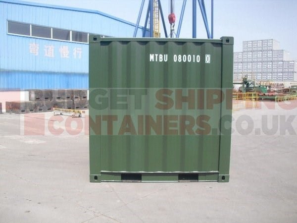 8ft One Trip New Shipping Container