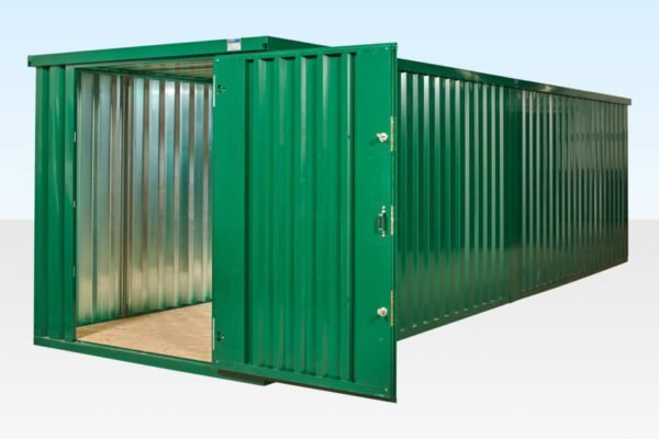 6m x 2.1m End-Linked Flat Pack Storage Container Bundle