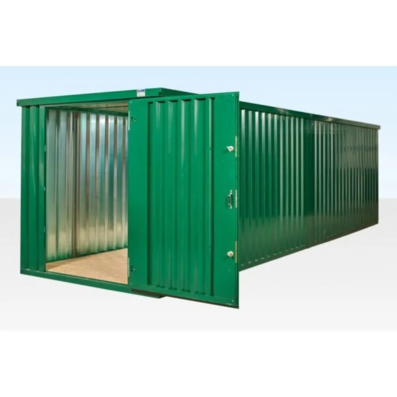 8m x 2.1m End Linked Flat Packed Container Bundle