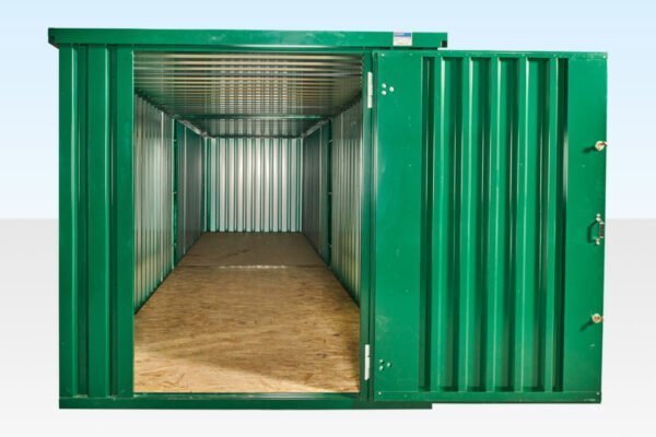 6m x 2.1m End-Linked Flat Pack Storage Container Bundle