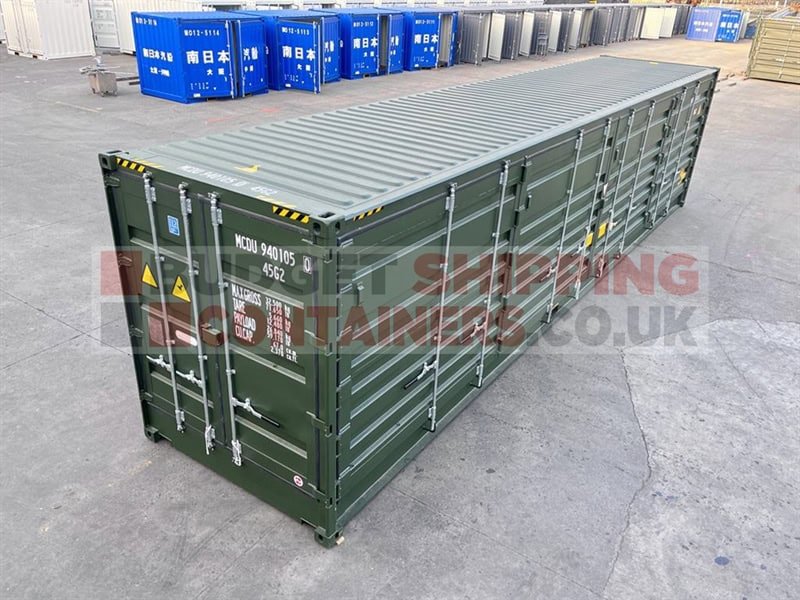 40ft High Cube Side Opening Shipping Container