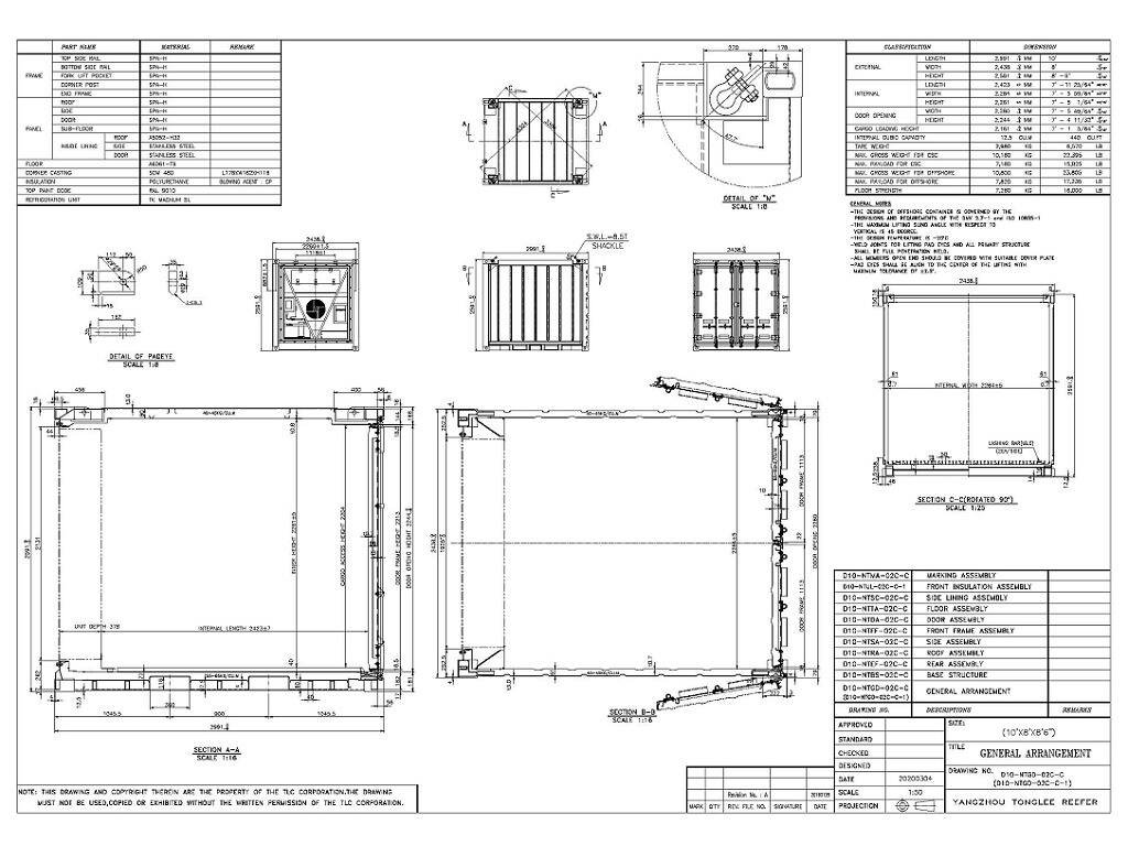 Conex Off-Coast 10ft DNV 2.7-1 Refrigerated Offshore Container