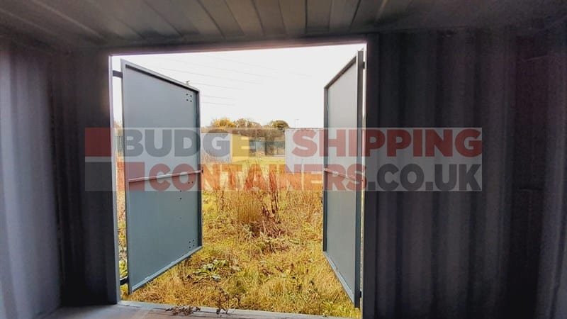 13ft Refurbished Shipping Container with Side Door