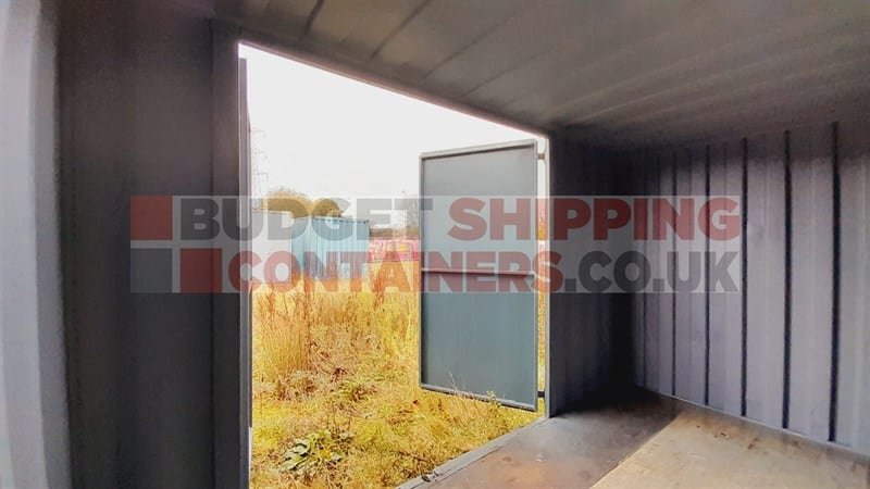 13ft Refurbished Shipping Container with Side Door