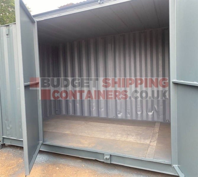 13ft Refurbished Shipping Container with Side Door