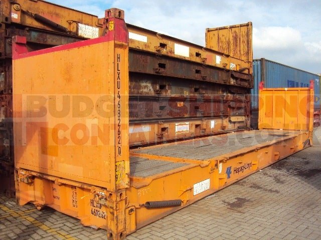 40ft Flat Rack Shipping Containers (Used)