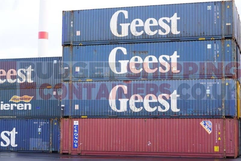 45ft High Cube Palletwide Used Shipping Container