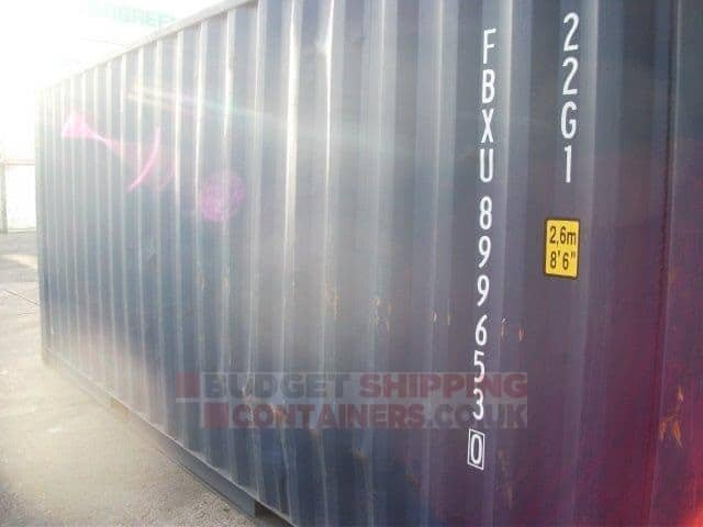 20ft Side Opening Shipping Container (Used)