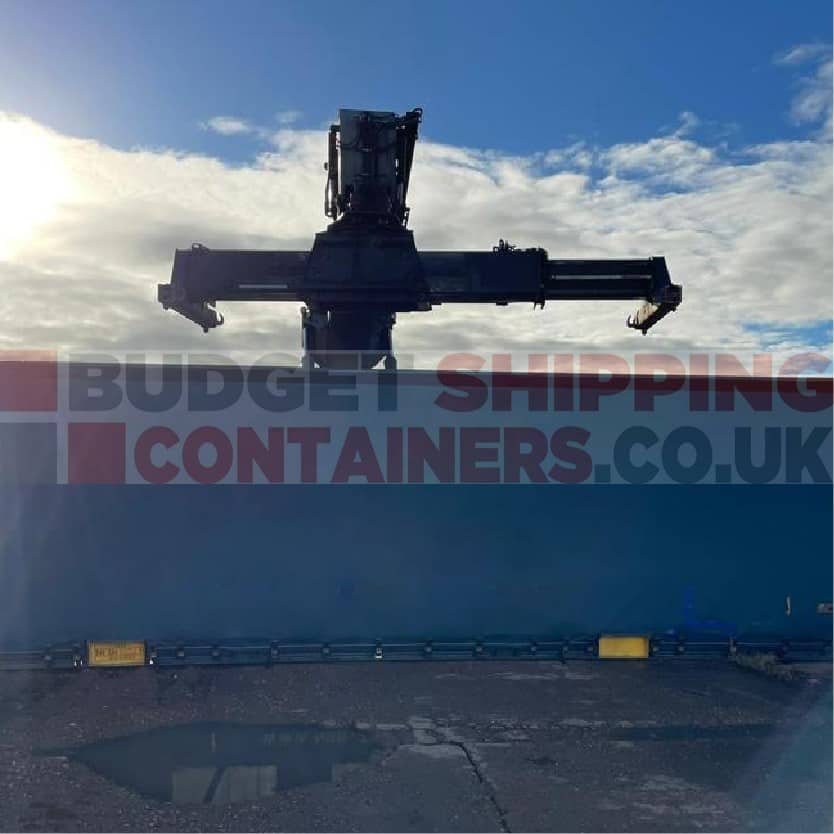 Used 45ft HC Pallet-Wide Curtain Side Shipping Container