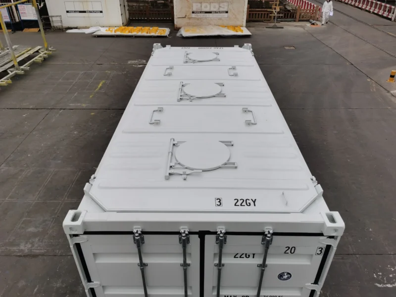 Echo Container 20ft Top Loading Dry Bulk Shipping Container
