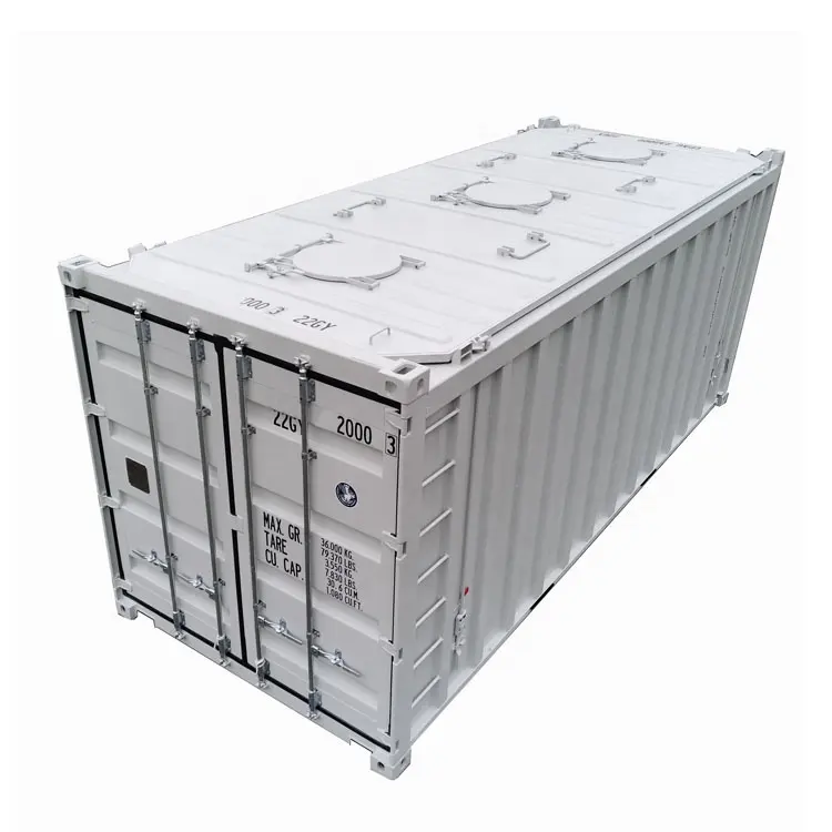 Echo Container 20ft Top Loading Dry Bulk Shipping Container