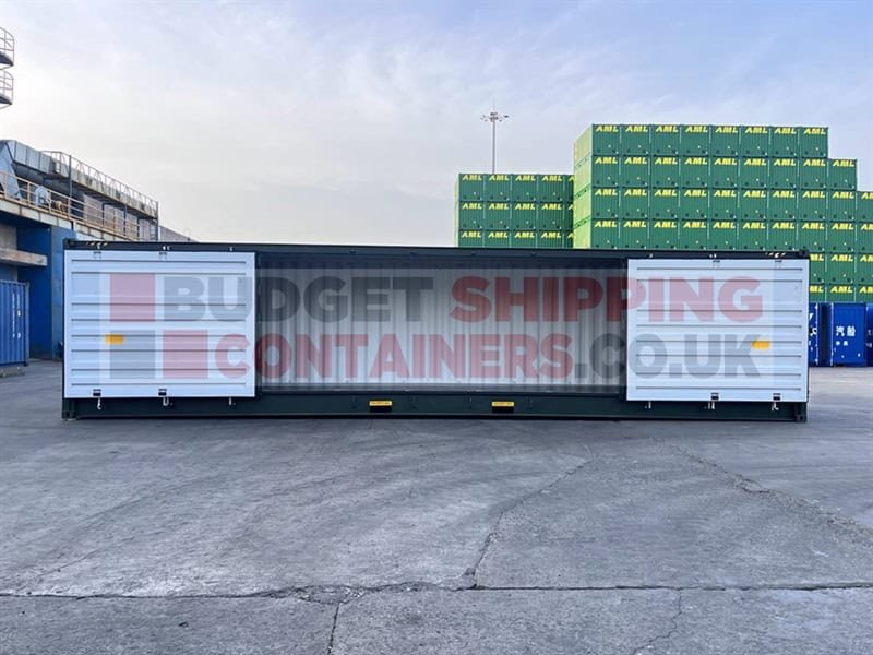 40ft High Cube Side Opening Shipping Container