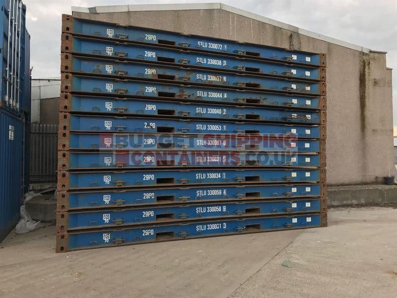 Used 20ft Platform Shipping Container