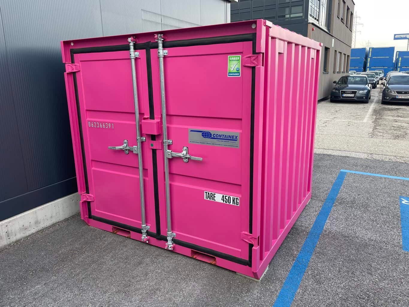 Containex 10ft Galvanised Storage Container