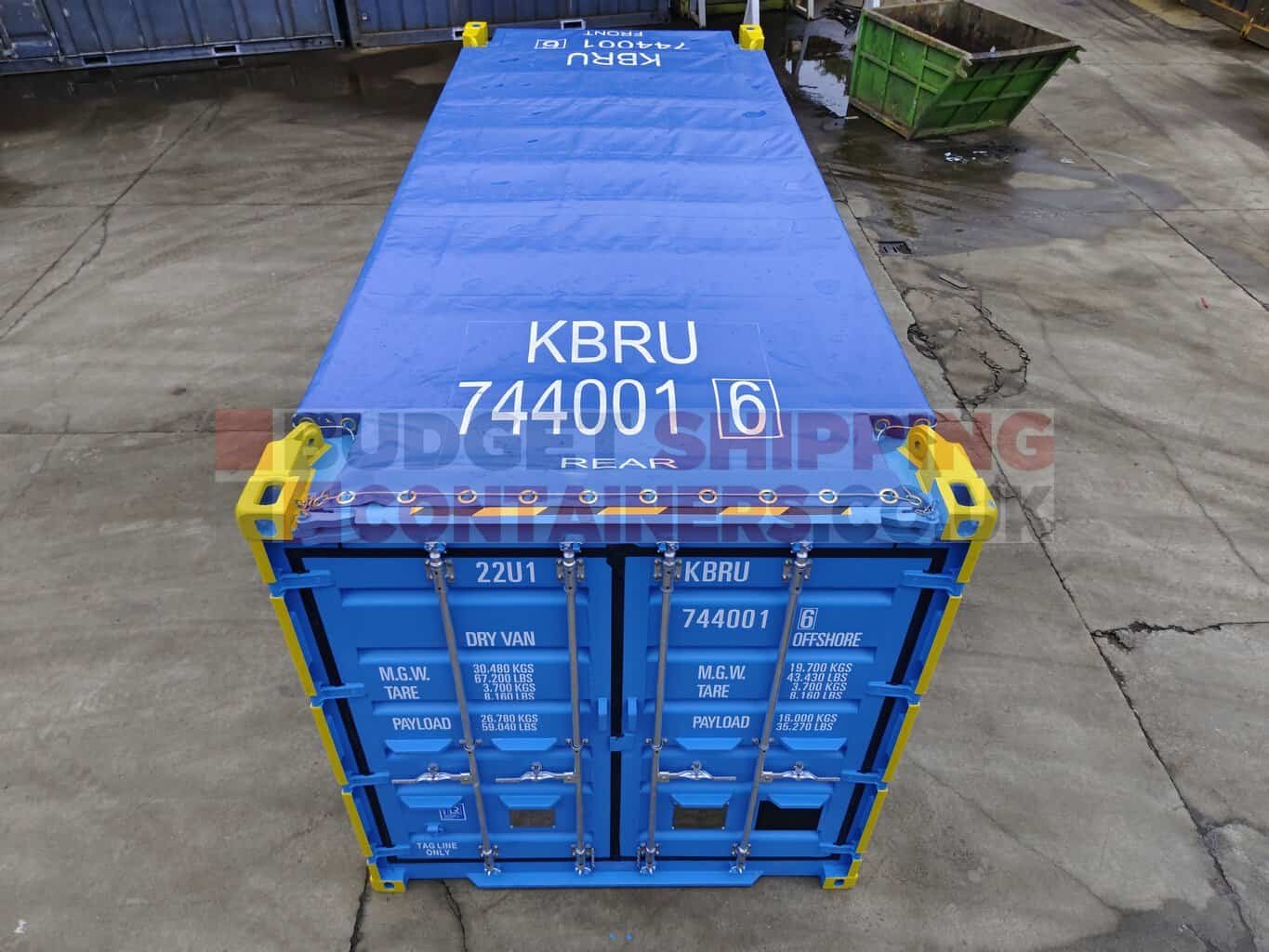 20ft Open Top DNV Offshore Container
