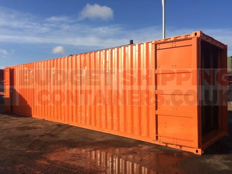 40ft Tunnel Shipping Container Refurbished Double Doors