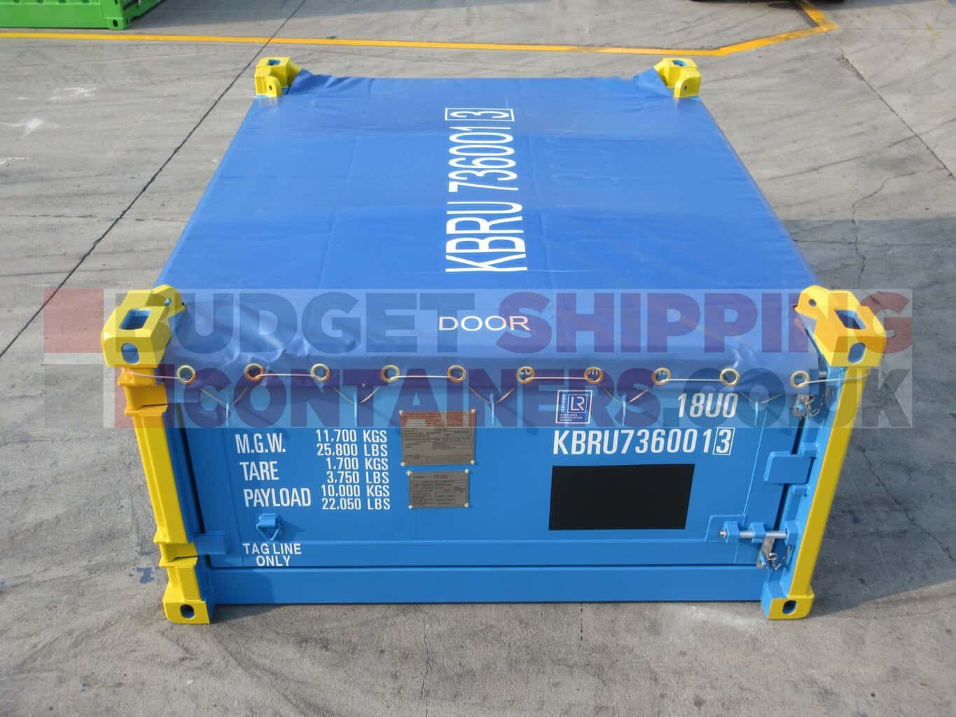 Half Height DNV Offshore Shipping Containers
