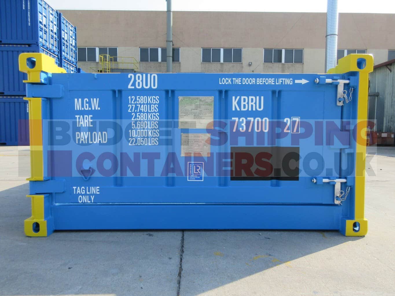 Half Height DNV Offshore Shipping Containers
