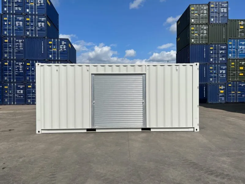 20ft Custom One Trip Shipping Container with Roller Shutter