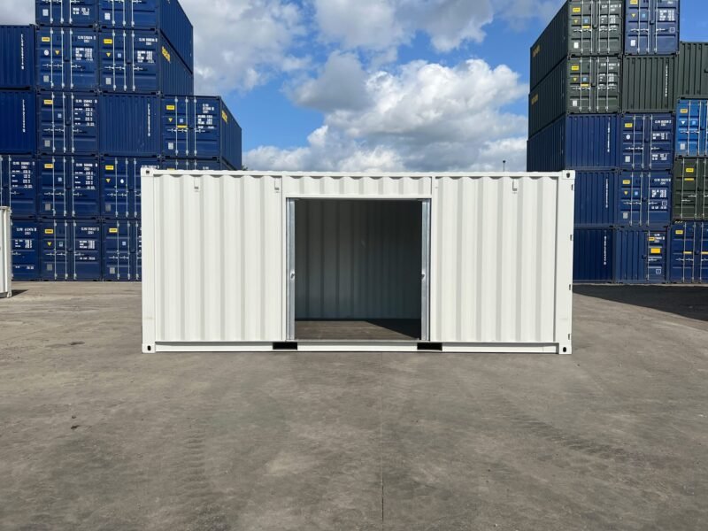 20ft Custom One Trip Shipping Container with Roller Shutter