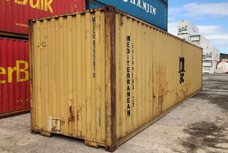 40ft x 8ft Used Standard Storage Container
