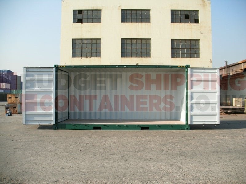 20ft High Cube Side Opening Shipping Container One Trip
