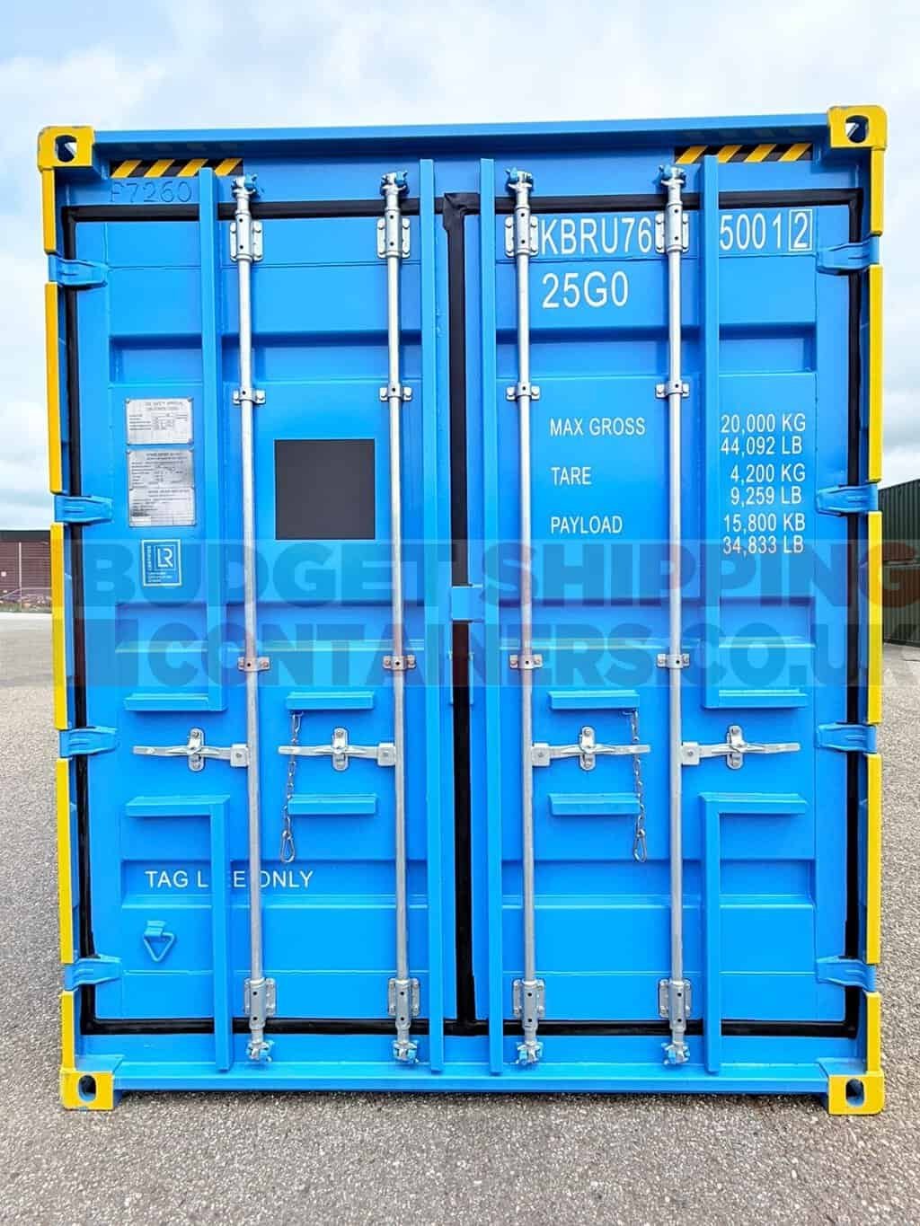 20ft High Cube DNV 2.7-1 Offshore Shipping Container (One Trip)
