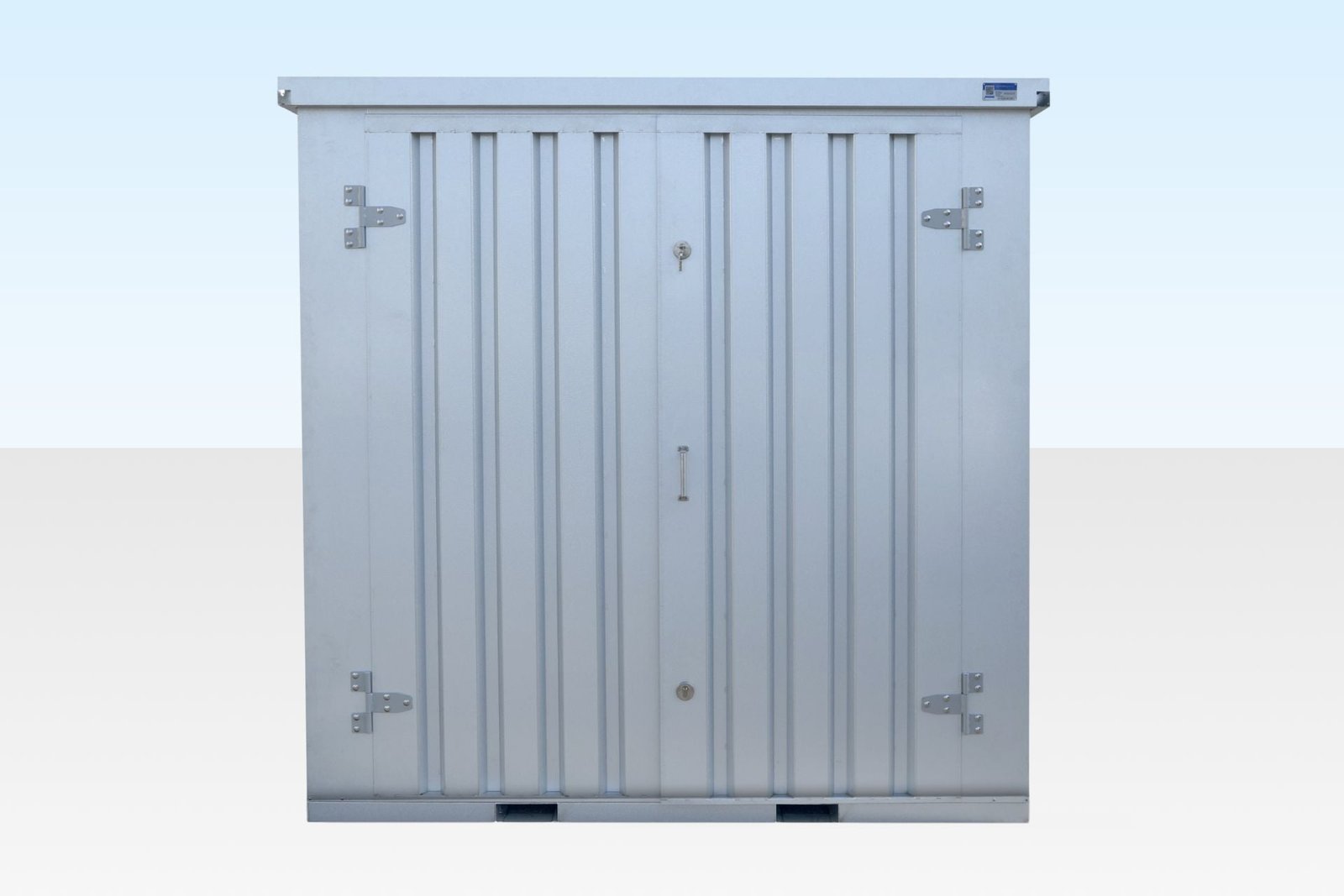 Portable Space 2m Flat Pack Storage Container Galvalume