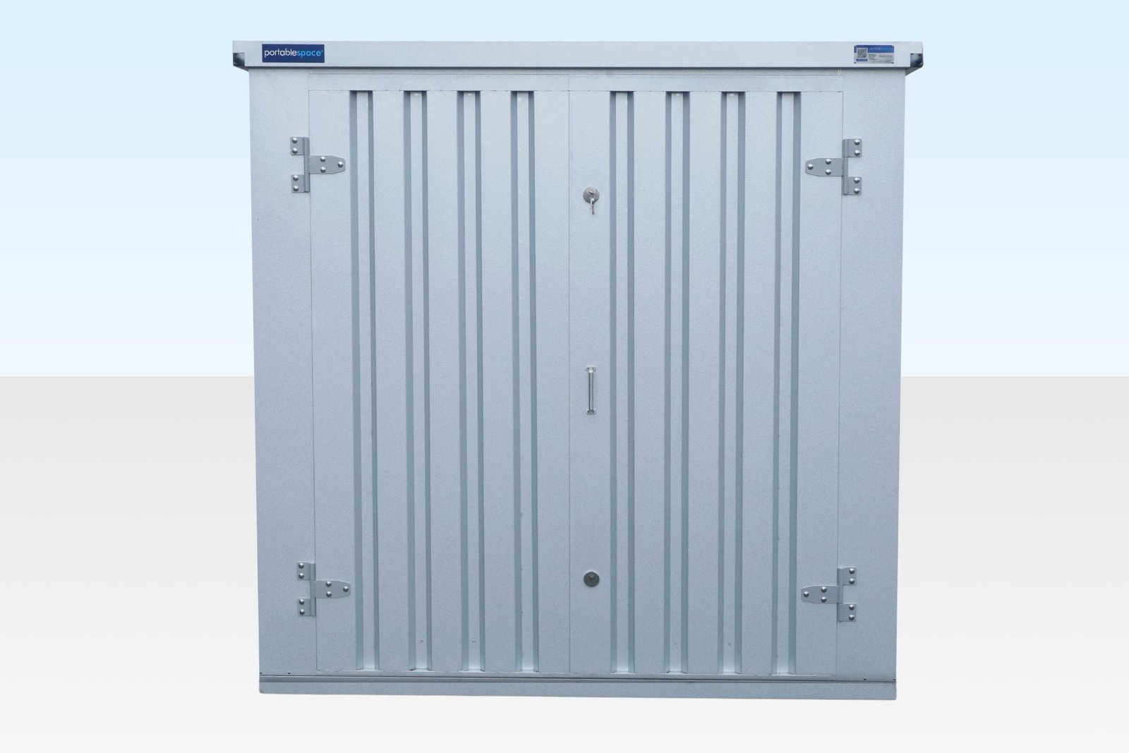 Portable Space 4m Flat Pack Storage Container – Galvalume