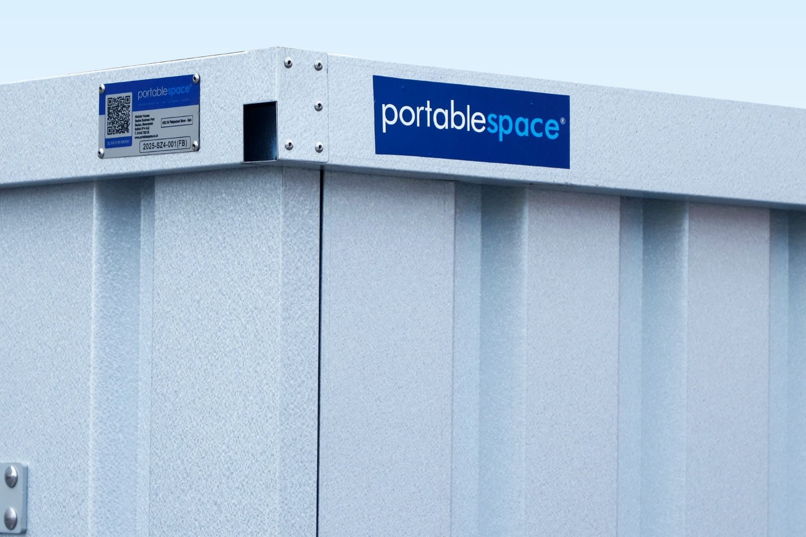Portable Space 4m Flat Pack Storage Container – Galvalume