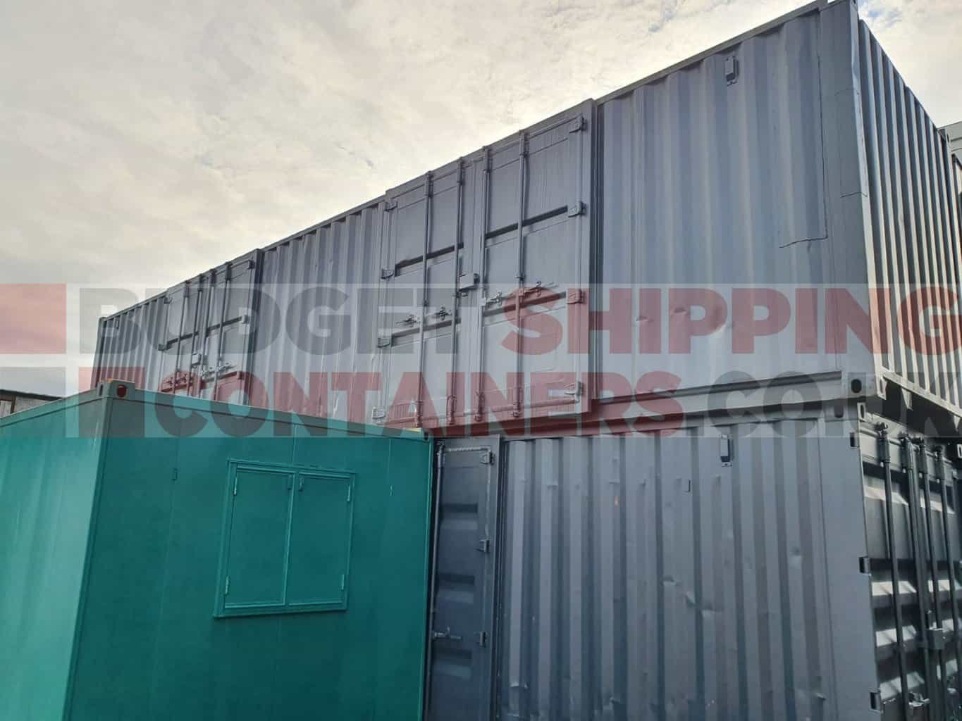 Refurbished 40ft Shipping Container With Side Doors