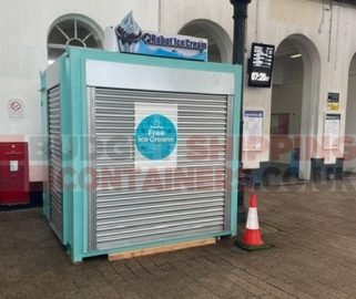 Shipping Container Vending Kiosk