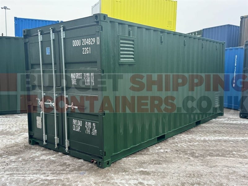 20ft COSHH Store Shipping Container