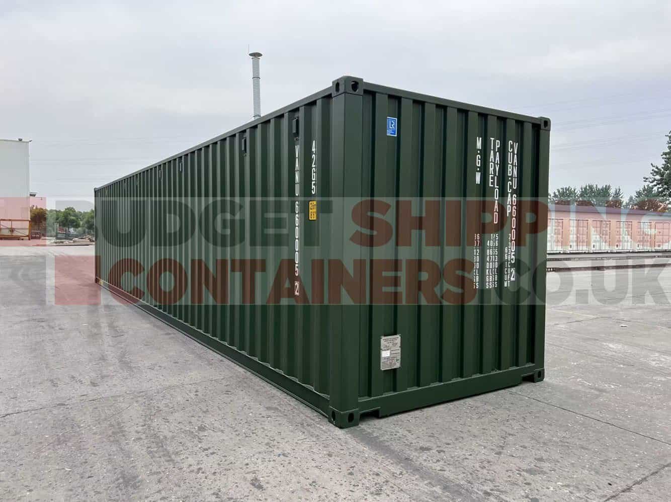 40ft Multi-Compartment Shipping Container (8 Compartments)