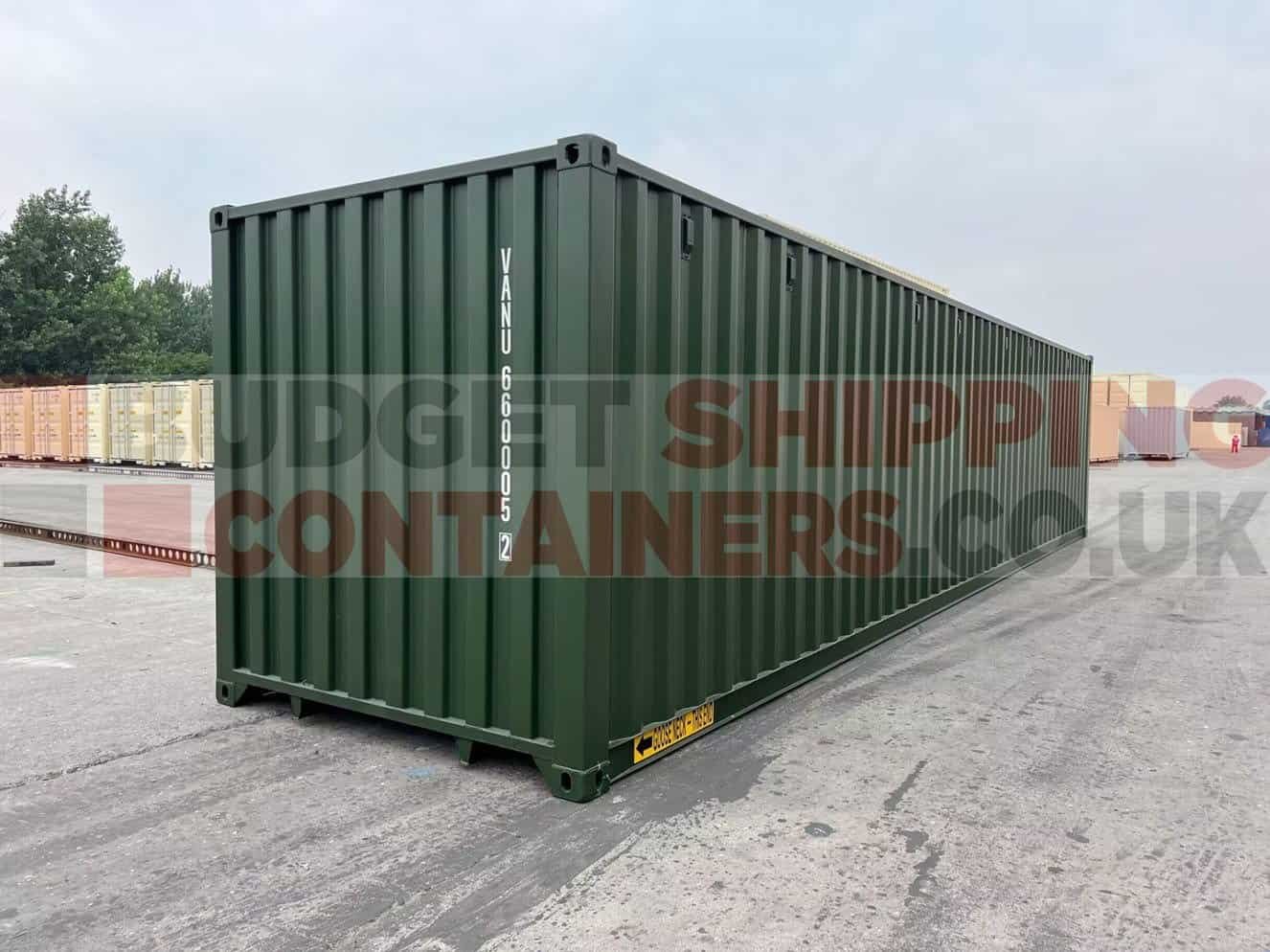 40ft Multi-Compartment Shipping Container (8 Compartments)