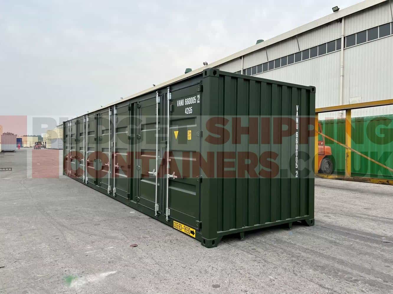 40ft Multi-Compartment Shipping Container (8 Compartments)