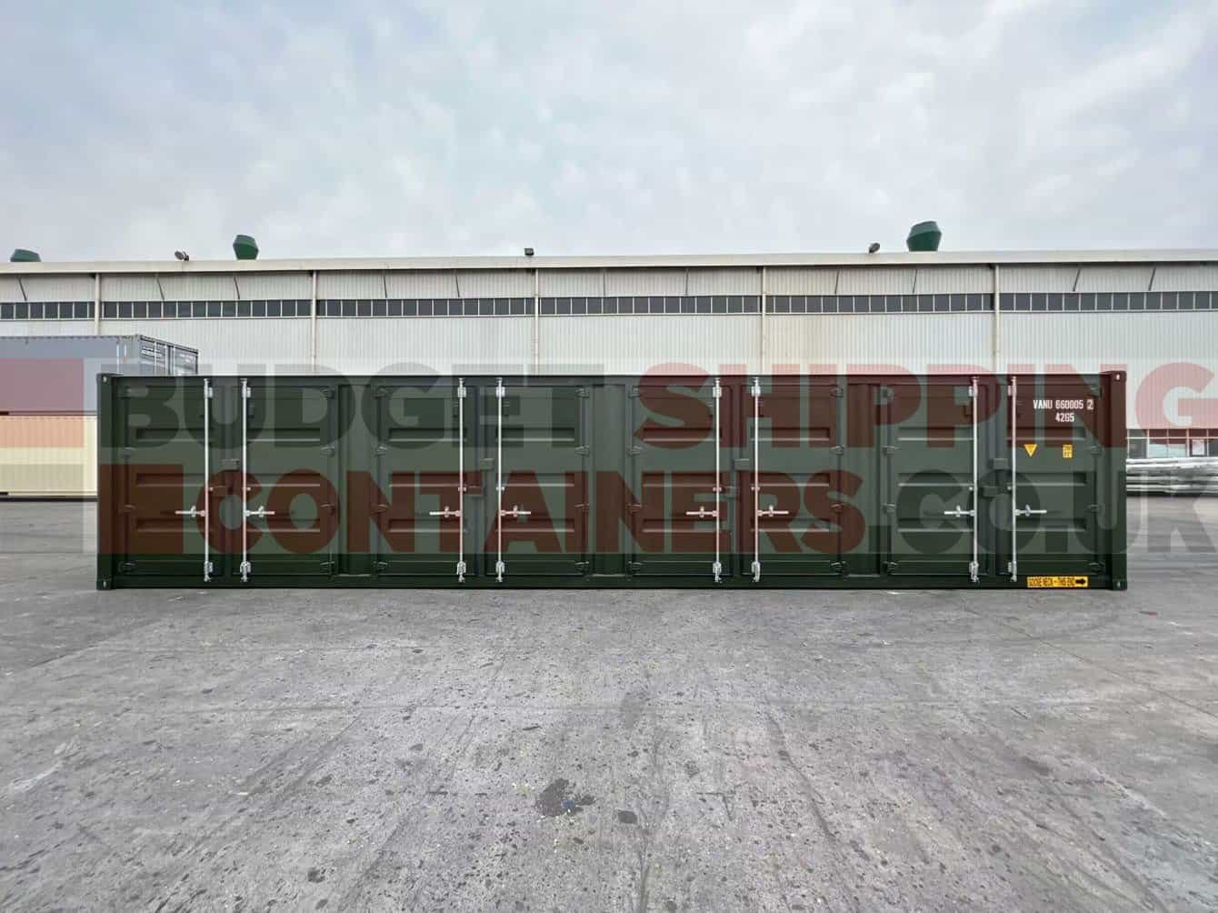 40ft Multi-Compartment Shipping Container (8 Compartments)