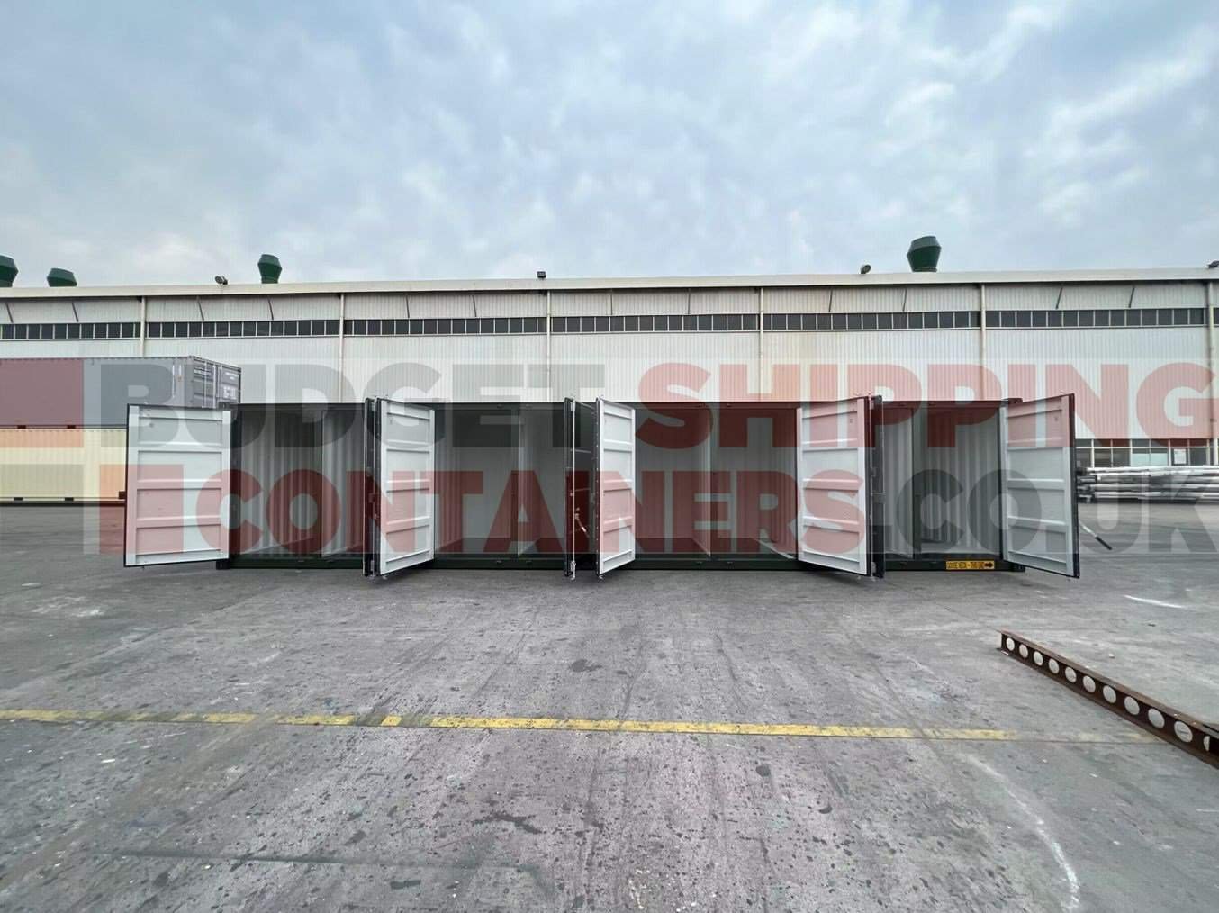 40ft Multi-Compartment Shipping Container (8 Compartments)