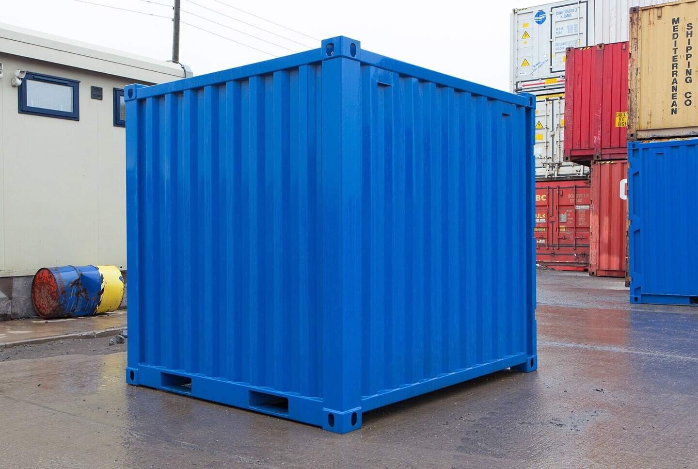 8ft Galvanised Storage Container (One Trip / New)