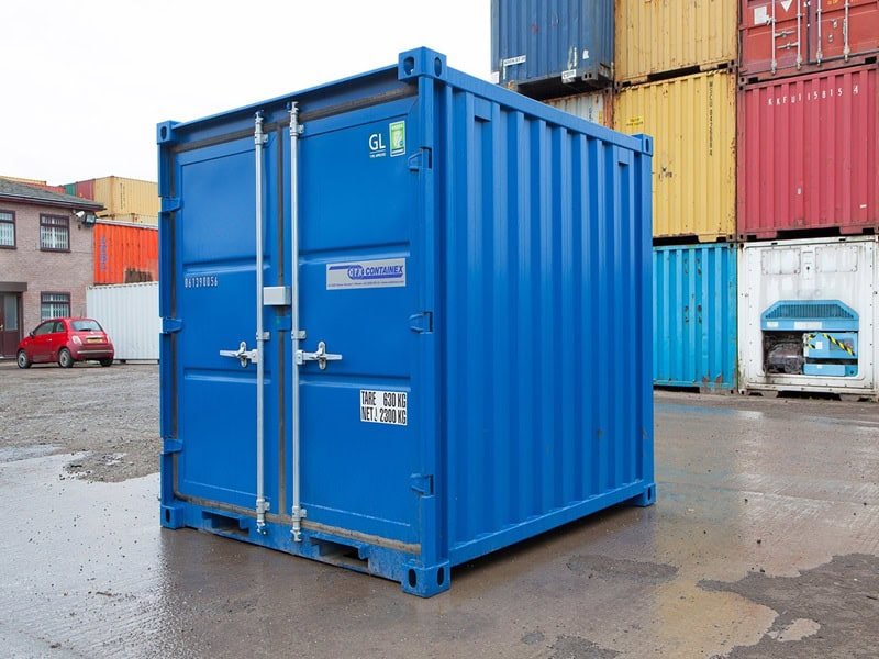 8ft Galvanised Storage Container (One Trip / New)