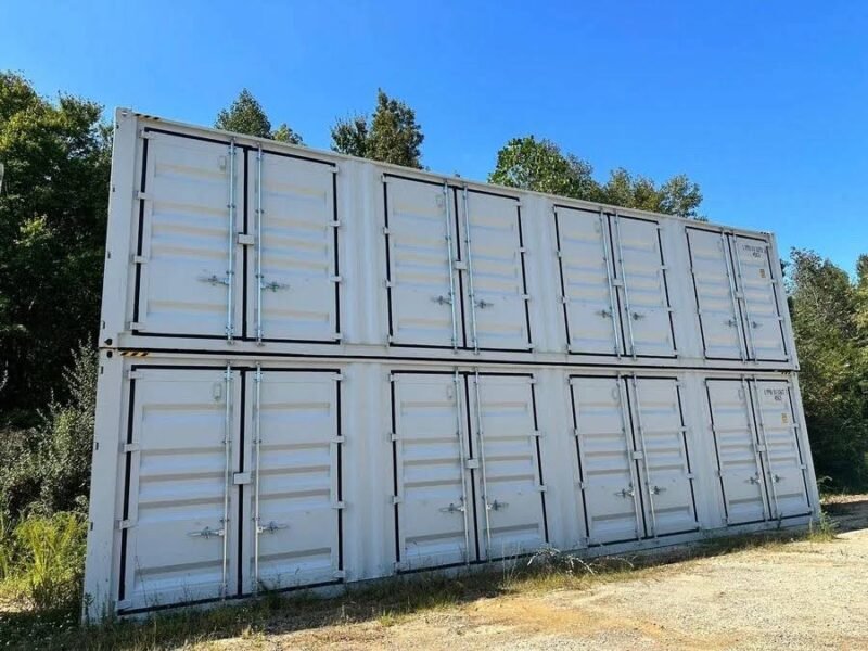 40ft High Cube Shipping Container With 4 Side Doors