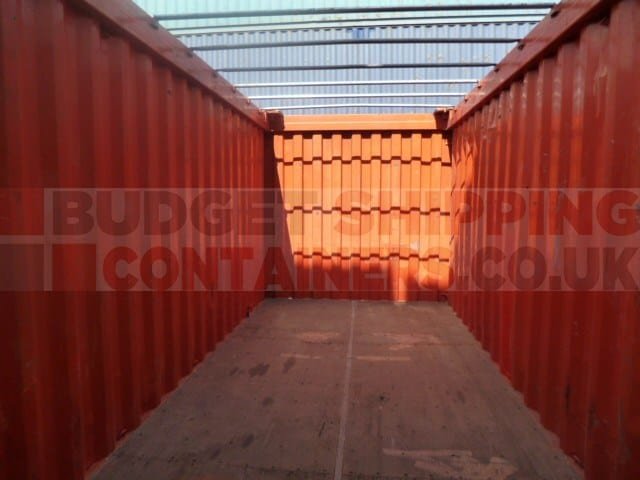 Used 20ft Open Top Shipping Container